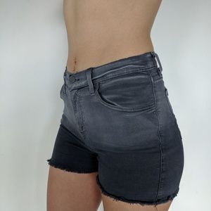 Highwaist stretch cutoff shorts